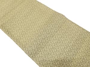 アンティーク　小花模様織り出し丸帯（材料）